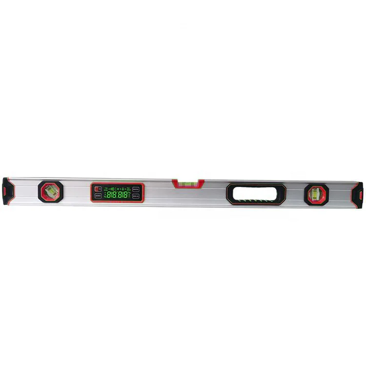 800mm/31.5In LED-Display Magnetic Aluminium IP54 Dust/Water-Resistant Digital Torpedo Level & Protractor