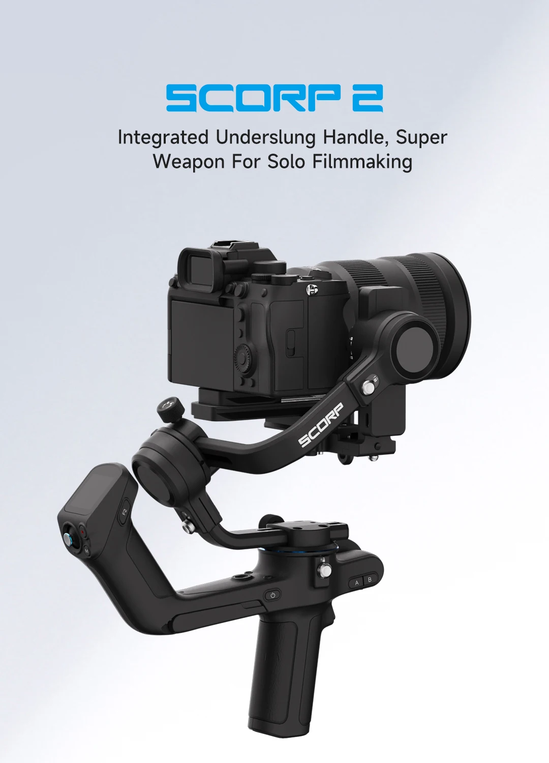 Feiyutech SCORP 2 AI Tracking Module - 3-Axis Gimbal Stabilizer