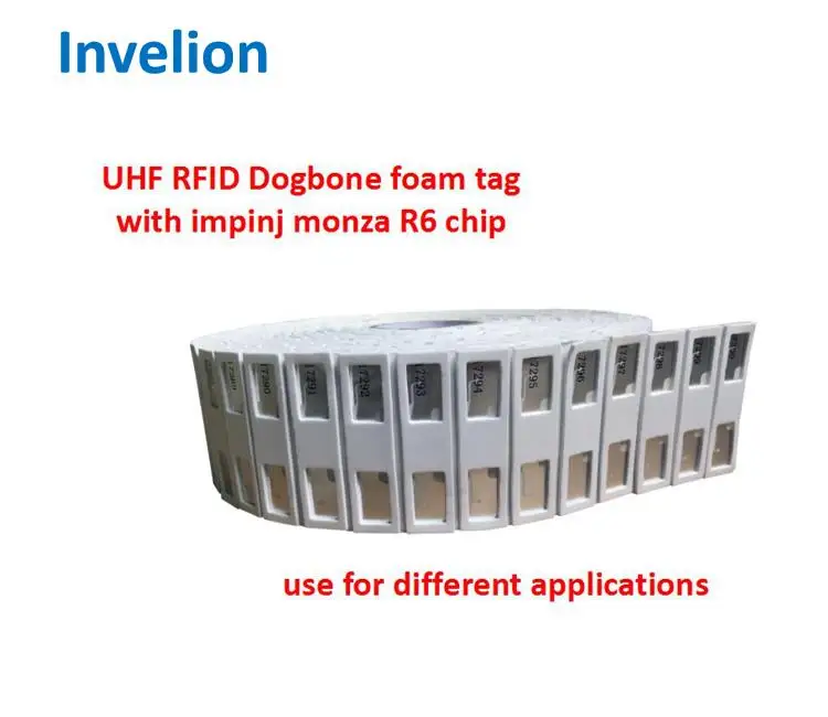 Reusable Sports Ankle Timing Chip Tag RFID Transponder for Cycling Long Range UHF RFID Wristband Tag