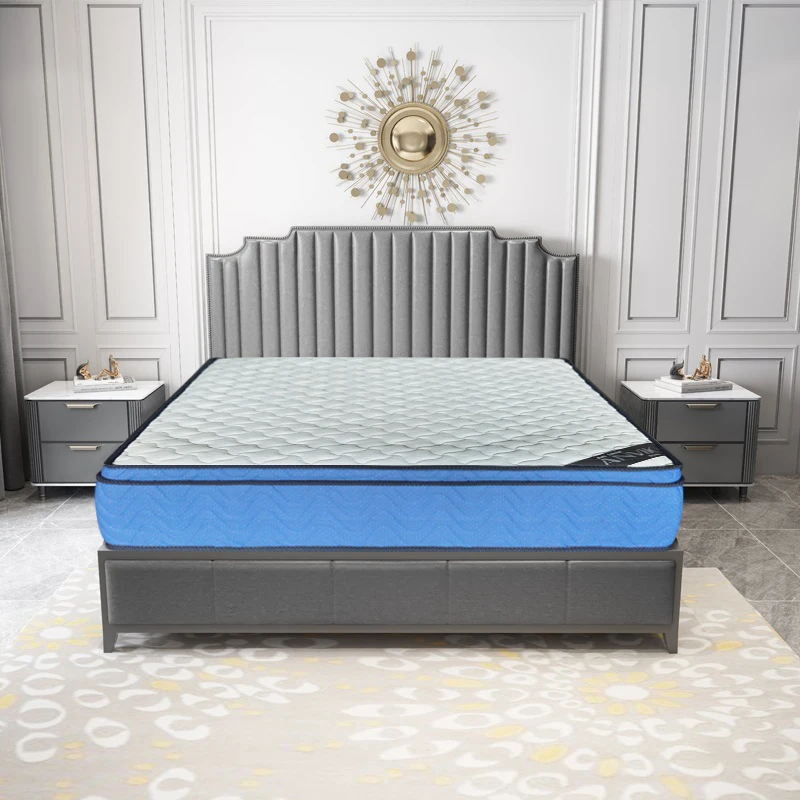 Spain sleep well mattress Double size encased foam  independent pocket spring support Firm foam