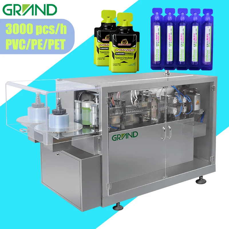 GGS-118 P2 небольшой монодоза пластиковой ампулы выдувная машина наполнения и запечатывания фармацевтическая устная жидкость пластиковой ампулы BFS машина