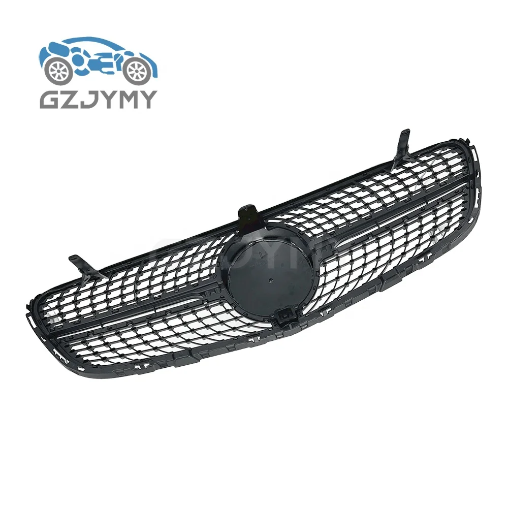 Mercedes Benz W253 Car Chrome Grill - Diamond Silver Black