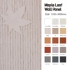 Maple Leaf Wall Panel
