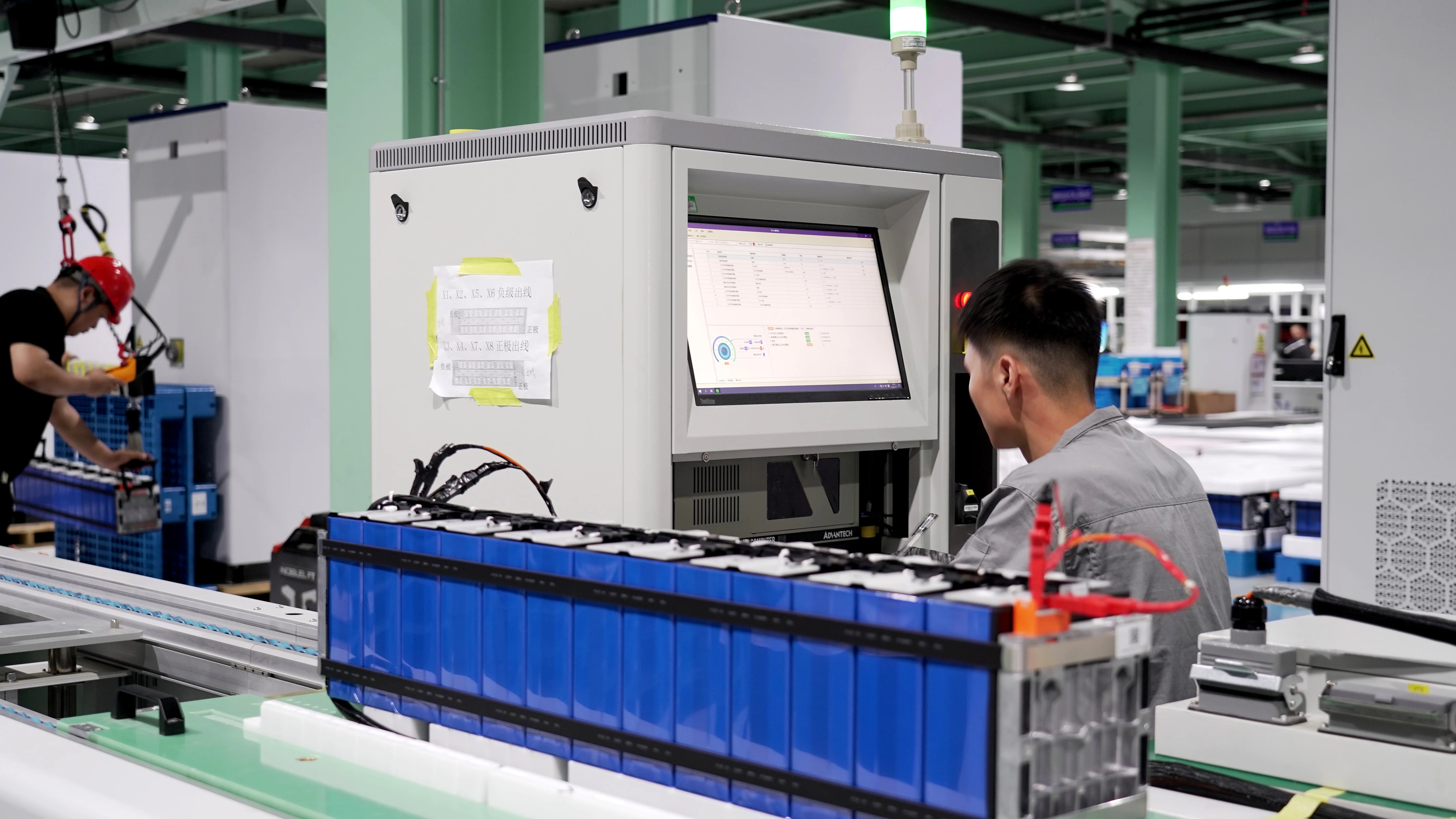Semi-Automatic 314Ah Lithium Battery Pack Assembly Line Features ...