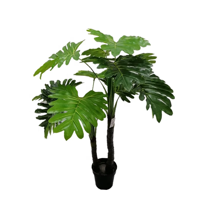 Árbol Tropical En Maceta De Alta Simulación Para Interiores Y Exteriores,Planta  De Plástico Con Hojas Artificiales De Monstera,Bonsái,3 Pies,5418 - Buy  Planta Tropical,De Árbol De Palma Tropical,Monstera Product on 