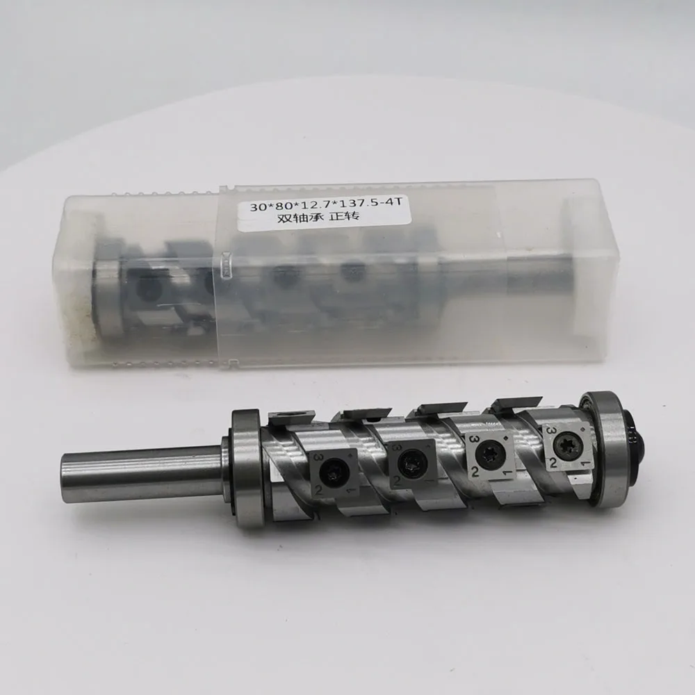 Woodworking Machinery Tools 12 in Planer Helical Spiral Cutter Head for  Wood Planer Machine