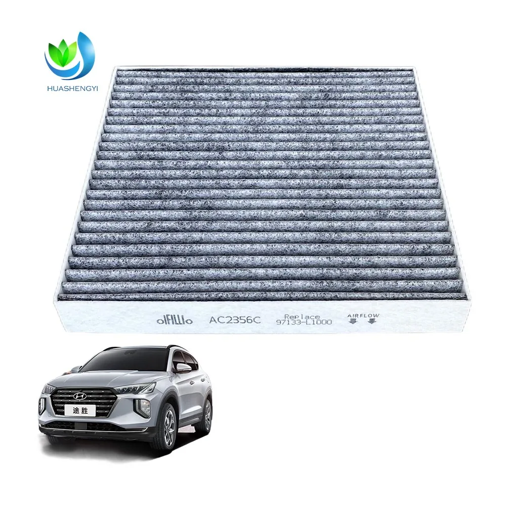 Walson Custom Replacement for Hyundai Premium Cabin Air Filter Includes Activated Carbon Hyundai Tucson factory