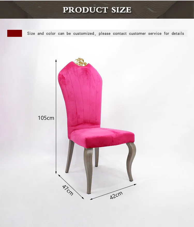 vintage hotel cafe restaurant metal dining chair