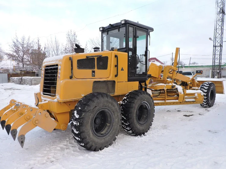 LUTONG ZF Transmission 180HP motor grader PY180C with Front Bulldozer and Rear Ripper in Uzbekistan supplier