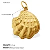 Sea shell charm