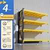 Cadre secondaire noir et jaune 4 couches