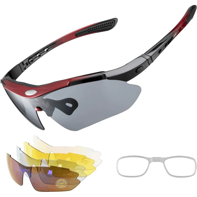 2025 Sports Eyeglasses With UV400 Cheap China Made Branded Sunglasses
