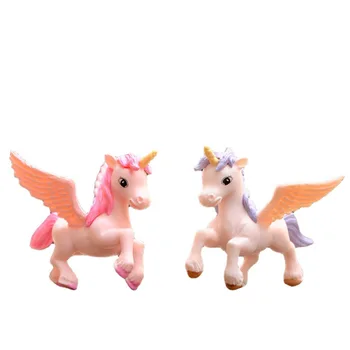 kdashさま専用コレクションに！トリプルカラー　ペガサス　ユニコーン カラフルなPVCペガサスユニコーンモデル漫画アニメフィギュア