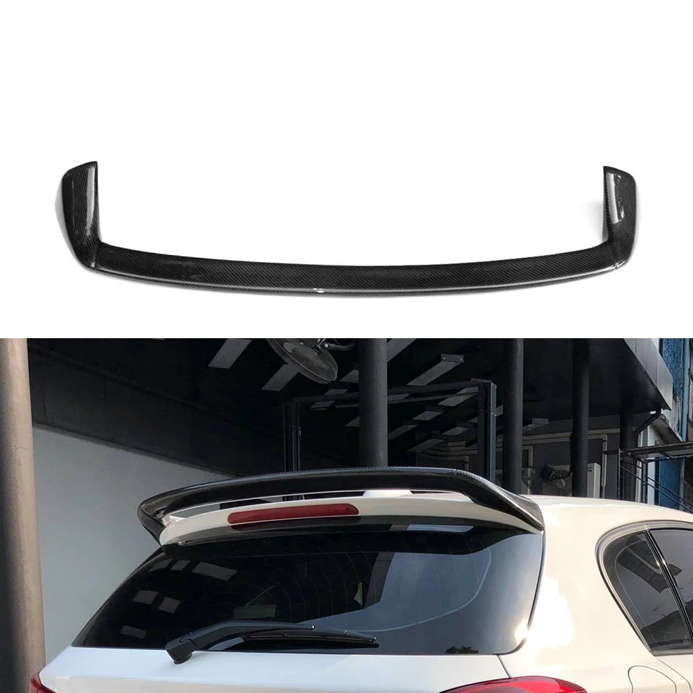 OEM Style Carbon Fiber Rear Trunk Lip Roof Spoiler Ducktail Tail Wing Extension for BMW 1 Series F20 F21 135i 2012-2019