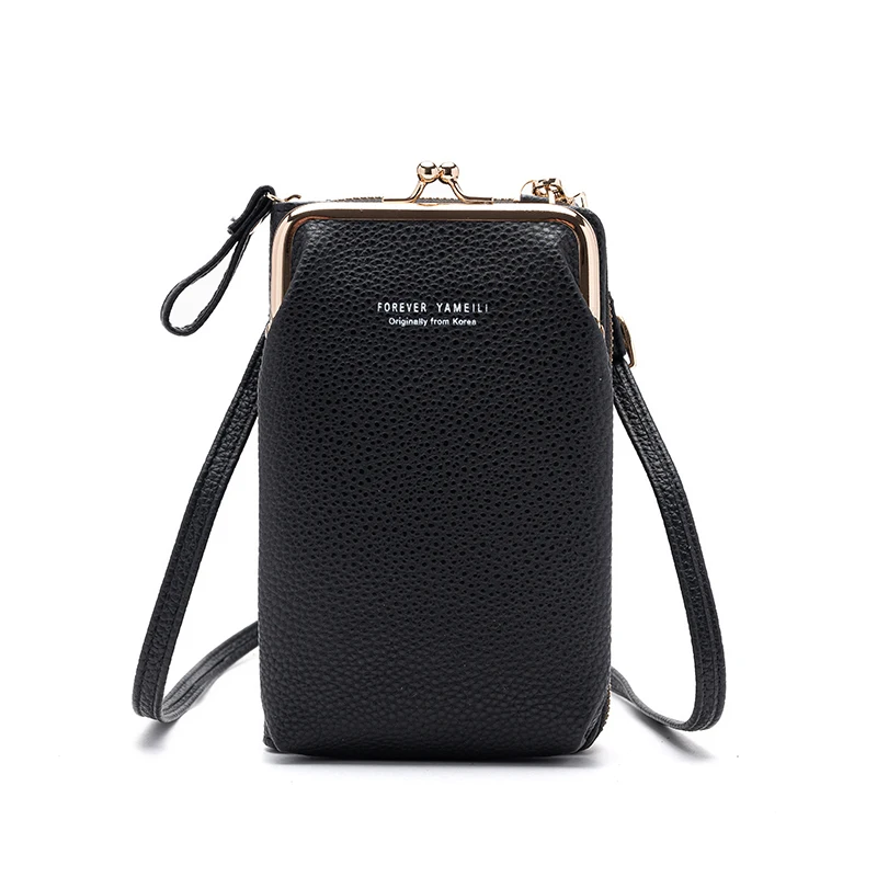 Simple Solid Color Small Crossbody Bags Shoulder Bag for Women Stylish Ladies Messenger Bags Purse Mini Handbags Female Wallet