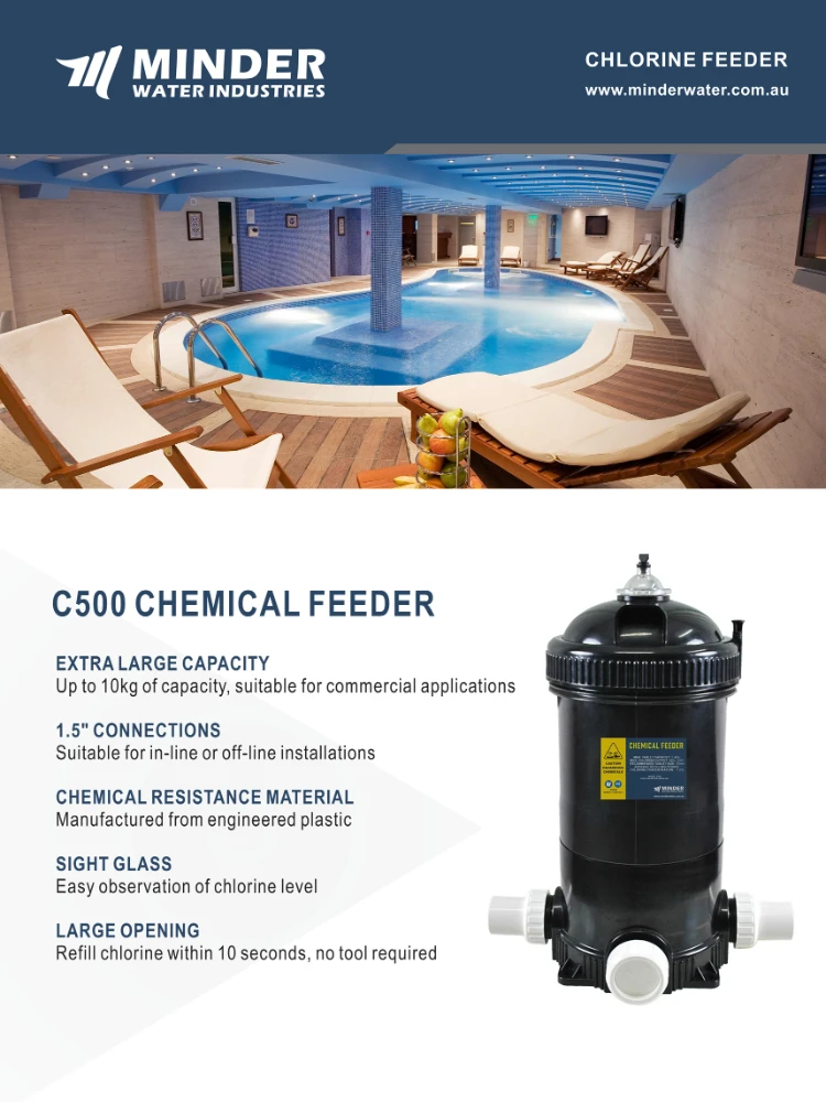 Minder Swimming Pool Automatic Chlorine Dispenser Feeder Buy