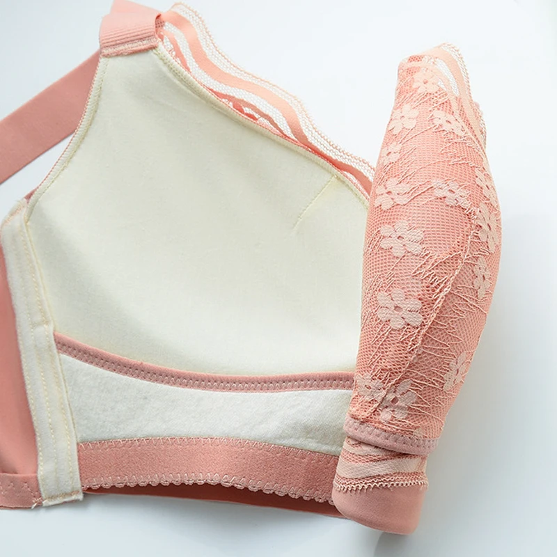 fancy summer lace maternity bra front