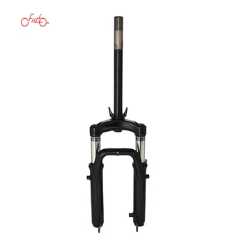 High-strength Electric bicycle Front fork  Aluminum Alloy Front Suspension Fork Air Damping 14-16-18-24 Inch Electric scooter Fr