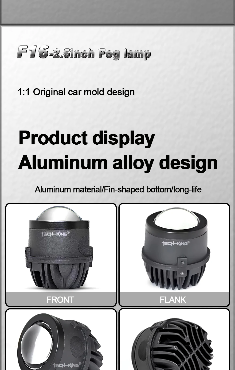 2.5 Inch Lens Led Fog Lamp 45W Led Headlight for Car H4 H7 H11 9005 9006 Led Headlight Bulb Led Projector Lamp 12V Universal