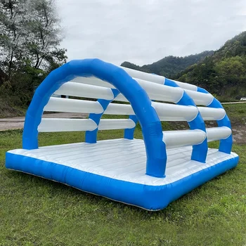 Rueda De Agua Inflable Para Piscina | Juguete Acuático Tipo Hámster | Rodillo Flotante De PVC Con Bomba | Diversión En Verano Para Niños Y Adultos | Tamaño 100x60 Cm