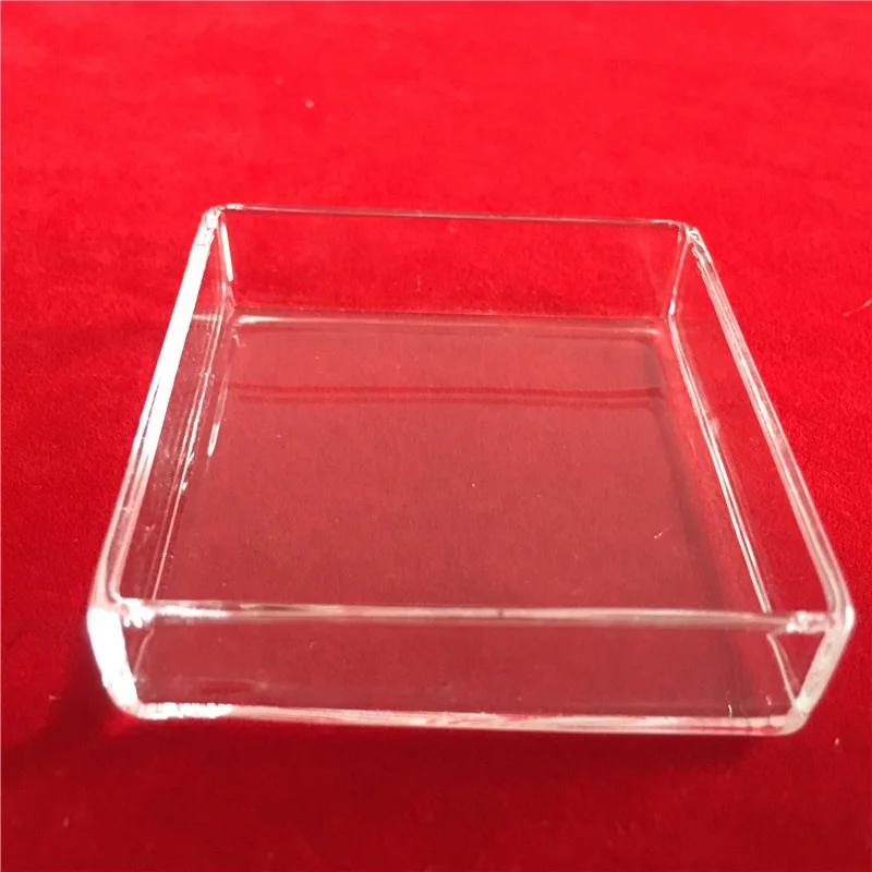 Custom Lab Glassware Melting or Gluewatering Quartz Square Cylinders Square  Shape Quartz Petri Dish - China Quartz Glass Supplier