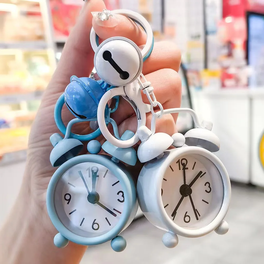 Alarm Clock Keychain - Mini Emoticon Watch with UV Printing