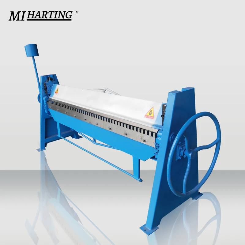 Small Edge Bending Machine, TDF Duct Manual Sheet Metal Folder for HVAC, Hand Press Brake