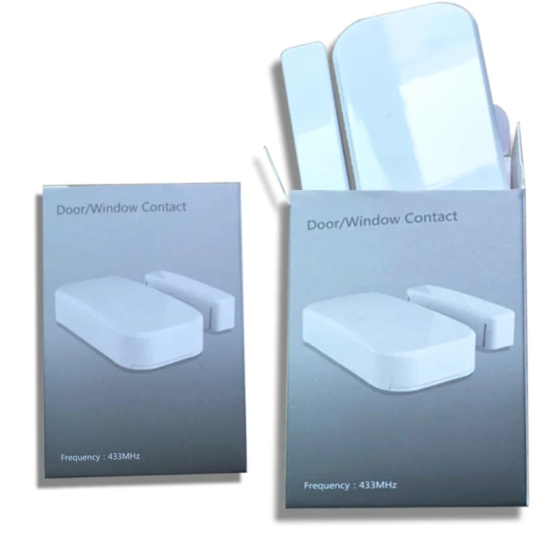 Home Security Alarm 433 MHhz Open Close Door and Window Contact Alarm Door Alarm System Wireless Door Sensor