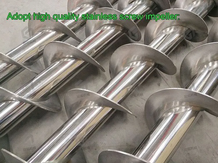 Screw Conveyor with Safety Switch Infeed Screw Conveyor with Best Quality