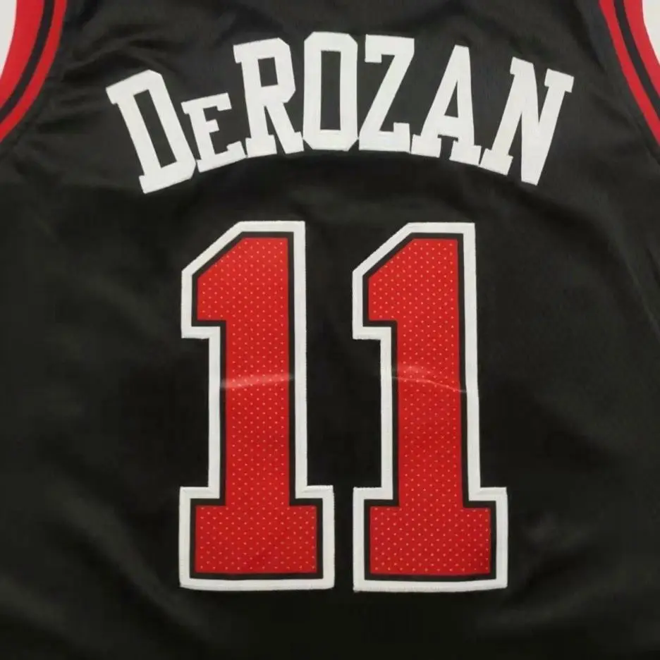 Men's Jordan Brand Black Chicago Bulls Swingman Custom Jersey - Statement Edition Size: Small