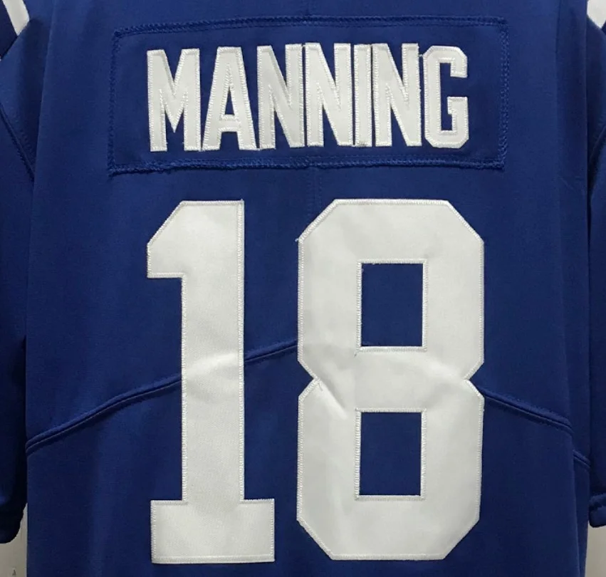 Peyton Manning Royal Best Quality Stitched American Football Jersey - Buy Peyton Manning Football Jersey,Colts Football Jersey,Peyton Manning ...