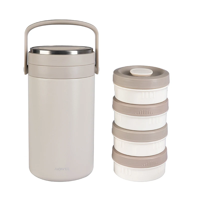 Buy Wholesale China Stainless Steel Double Wall 2l Hot Food Lunch Box Bento  Insulated Vacuum Food Flask & Thermos For Hot Food at USD 18.5