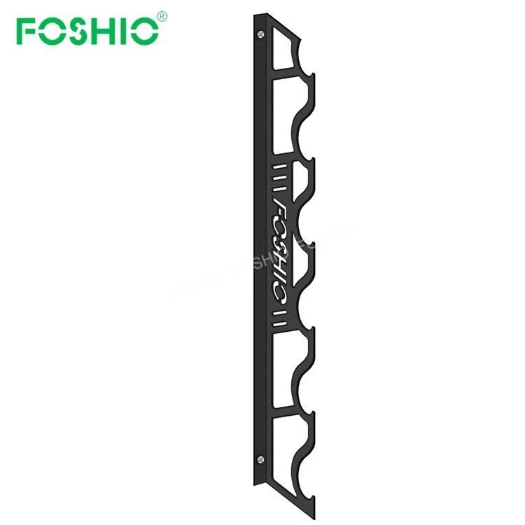 Foshio Customize Logo Alloy Steel Wall Mounting Wrap Vinyl Roll Storage