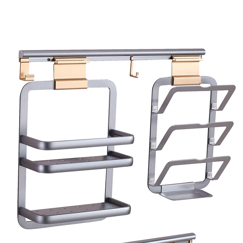 High quality wholesale modern aluminum sink kitchen wall dish drainer rack