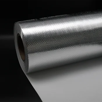 Aluminum Foil Poly Pe Laminated Aluminum Foil With Woven Fabric For Bitumen Buy Laminated