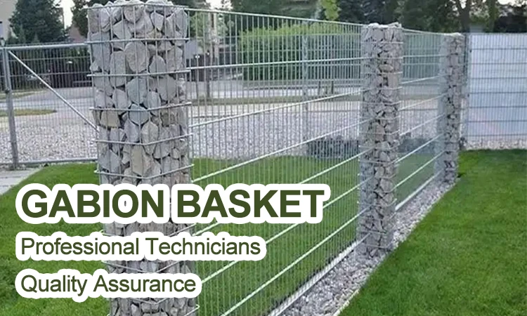 Galvanized Retaining Walls 200x100x50 Welded Gabion Box 2x1x0.5m Gabion ...