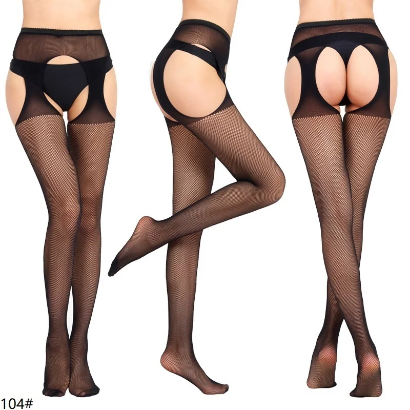 Women Sexy Body Stocking Lace Soft Top Thigh High Stockings +