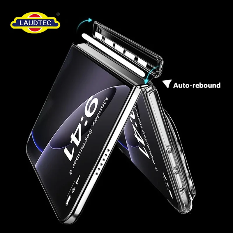 Custom Logo Mobile Phone Case With Hinge Protection for iPhone Duo Anti-Slip Full Body Protective Shell