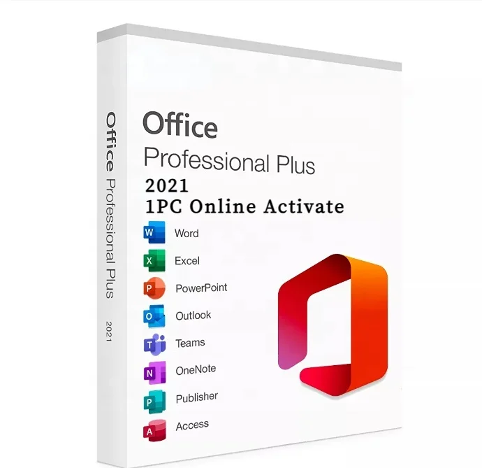 100% Online Activation Office 2021 Professional Plus 1pc Key Retail ...