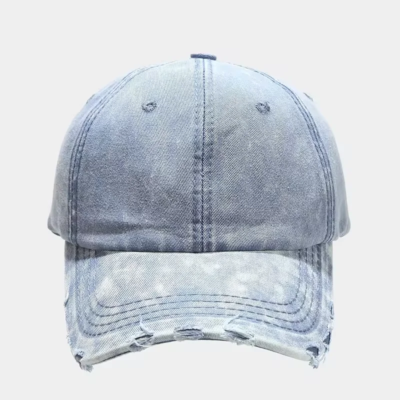 Wholesale Blank Worn Out Washed Style Sunhat 6 Panels Baseball Cap  Distressed Faded Denim Dad Hat Jean Blue Trucker Hat| Alibaba.com