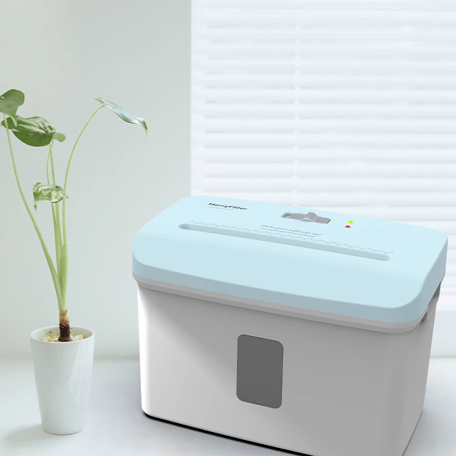 New Design Small Size Crinkle Cut Paper Shredder Machine