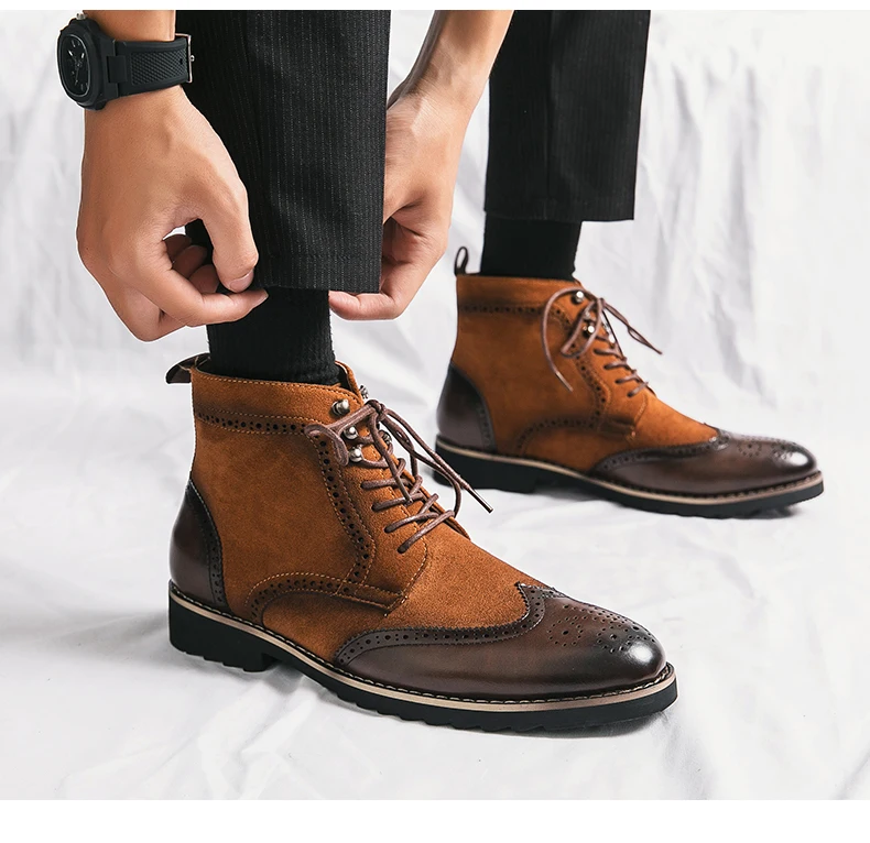 8503-11 Winter Shoes Casual Chelsea Boots For Men - Buy Boots For Men ...