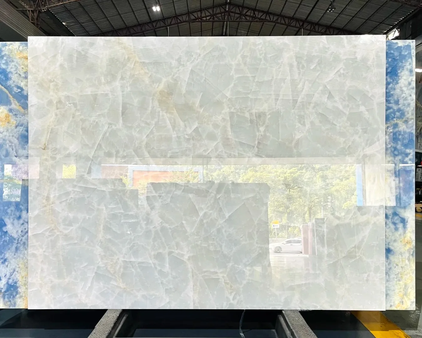 product natural white onyx jade marble coffee table for family living room translucent jade onyx marble table renovation furniture-1