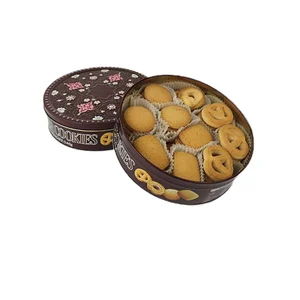 New Series Gift Box 340g Red Jar Soft Sugar Wafer Biscuits Sweet Taste Factory Direct Export OEM for Butter Cookies