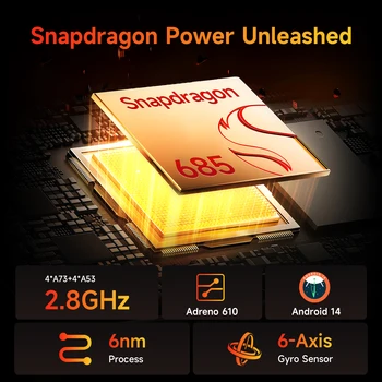 BNCF Bpad Mini 8.4インチタブレット Android 14、Snapdragon 685、8GB RAM