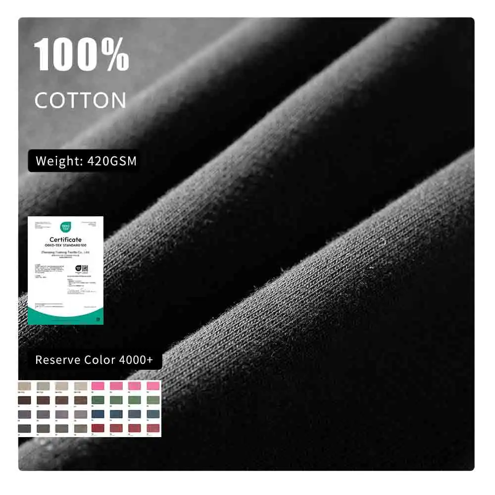 product mens hoodies cotton washed screen printing patchwork long sleeve hooded pullover oversize distressed designer hoodie for men-3