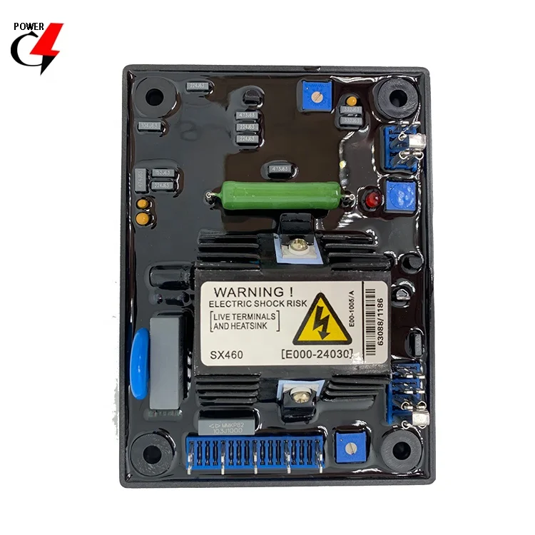 Generator Avr Sx460 Circuit Diagram Automatic Voltage Regulator 3 Phase