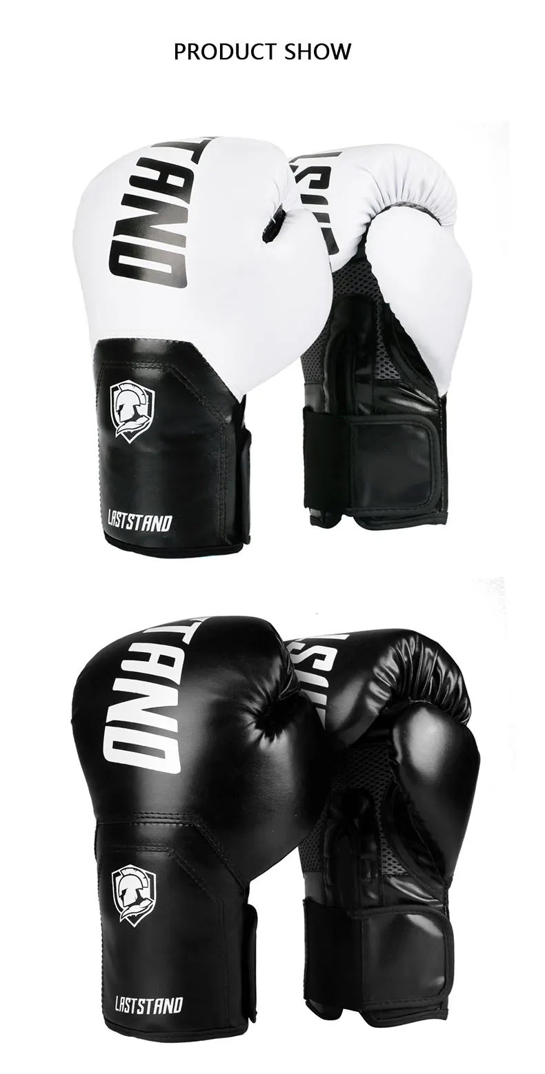 ISAMI BOXER Boxing Gloves Genuine Leather 10oz (TBX-110) (White