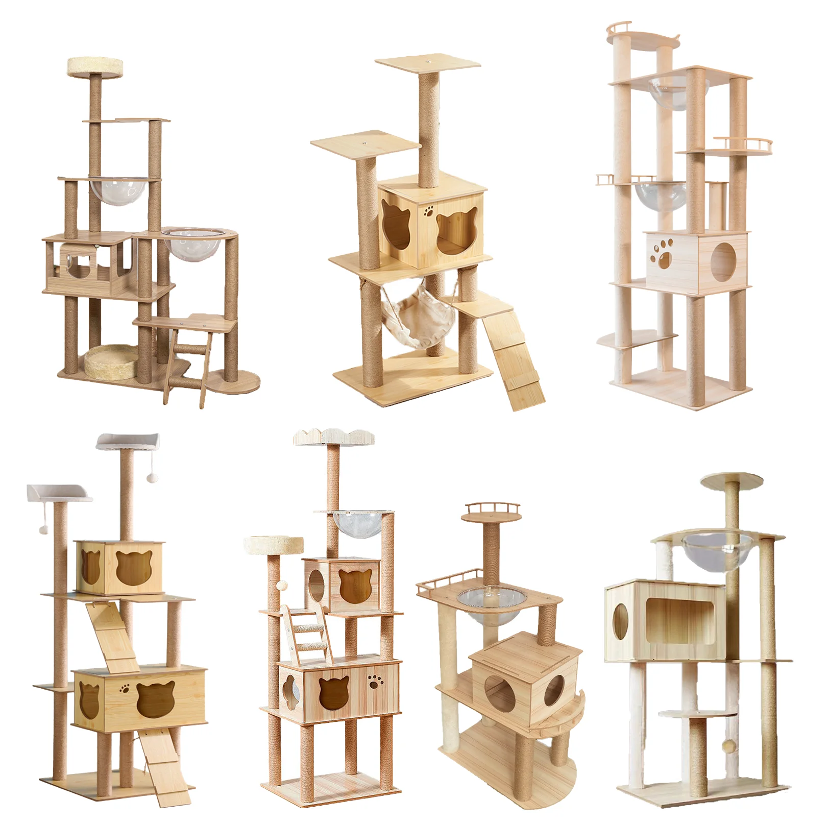 Multistyle Cat Tower Wholesale Pet Supplies Cat Tree Multifunctional