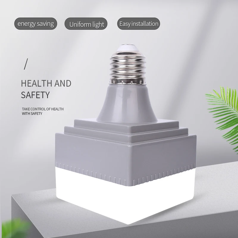 Creative square LED Light Energy-saving Light Bulb Household High-brightness LED Light Bulb